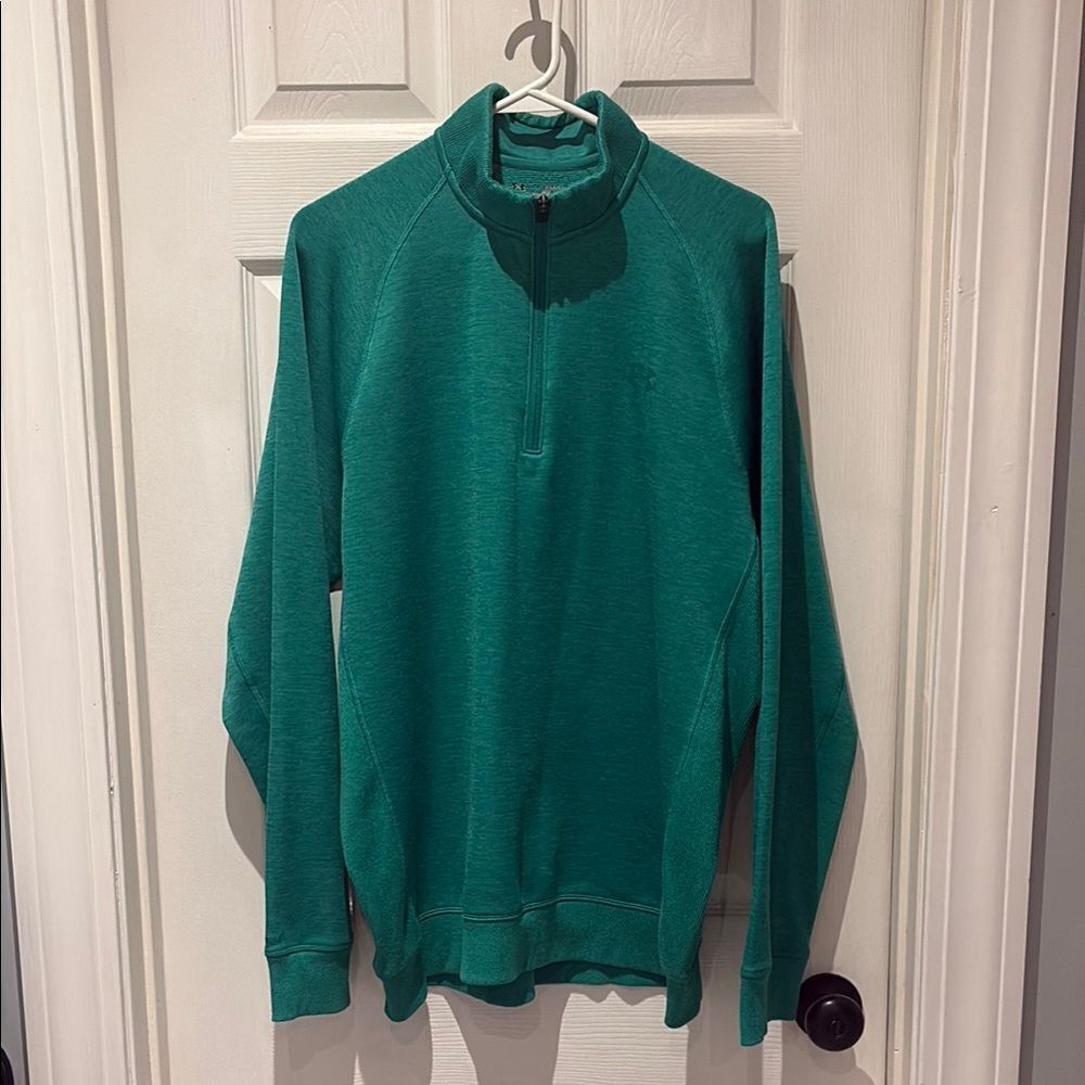 Under Armour 1/4 zip mock neck fleece pullover SZ Xlarge